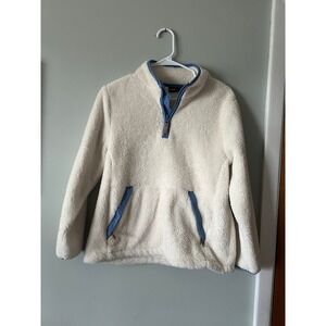 Swiss Tech Faux Sherpa Quarter Zip Jacket Girl Size XL (14/16)